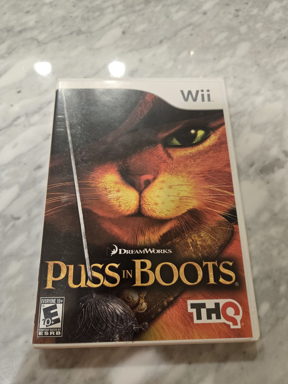 HQ DreamWorks Puss in Boots Game For Wii Console 2006